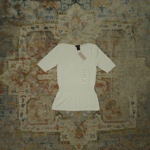 Ann Taylor Peplum Sweater